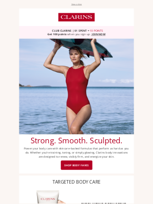 Clarins (Canada) - Summer Body Activated 👙