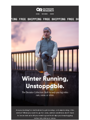 Outdoor Research - Winter Running Essentials