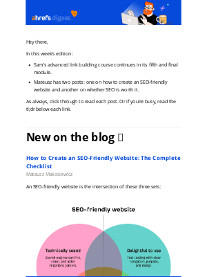 Ahrefs - Ahrefs' Weekly Digest #90