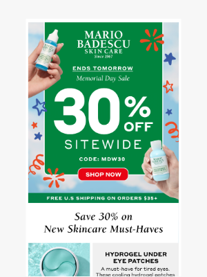 Mario Badescu Skin Care - ☆ 30% Off Sitewide ☆ Memorial Day Sale ☆