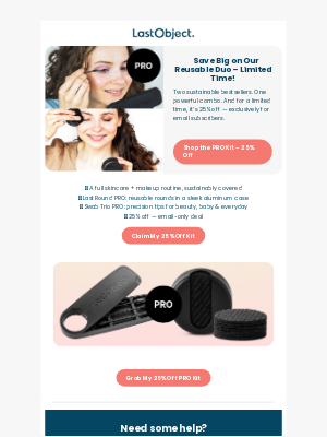 LastObject - ⚡ Save Big on Our Reusable Duo – Limited Time!