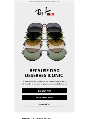 Ray-Ban - Our Father’s Day gift guide is here