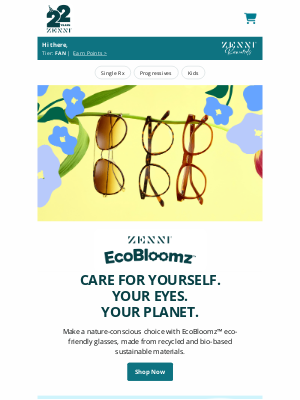 Zenni Optical - Earth-Friendly, Wallet-Happy 💚