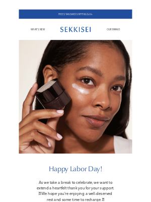 Sekkisei-usa - 🌟 Wishing You a Happy Labor Day! 🌟