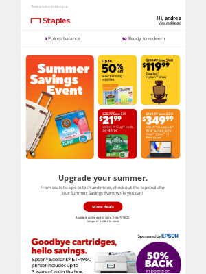 Our Summer Savings Event is going strong 💪