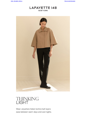 Lafayette 148 New York - The Perfect Summer Jacket