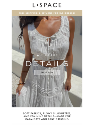LSpace - Dreamy Fits for Your Soft Girl Summer ☁️
