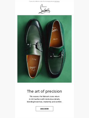 Christian Louboutin - Mastering the sartorial code