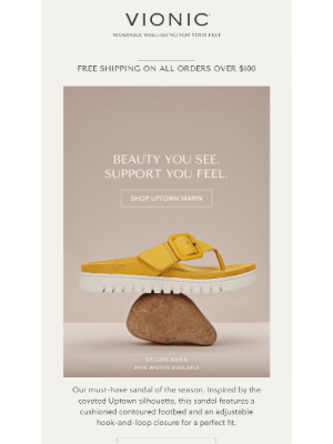 Vionic - Your New Favorite Flip Flop in Summer Shades