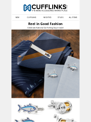 CuffLinks - Hooked on Accessories? So Are We.