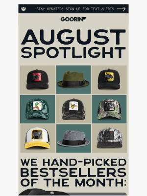 Goorin Bros. - Top hats of August!