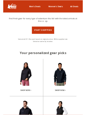 REI - 🍂 Your new fall favorites just rolled in