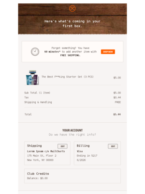 Order confirmation emails that convert: best practices and examples