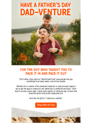 Kelty - 🎁 Gift the Dad Who Packs Light… or Packs Everything