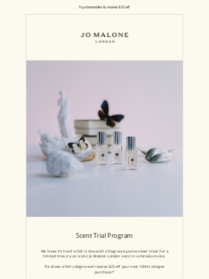Jo Malone - Discover our scent trial program