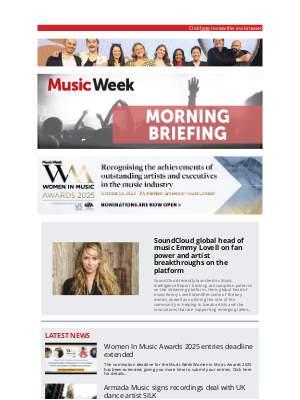 Music Week - SoundCloud global head of music Emmy Lovell on fan power and artist breakthroughs on the platform