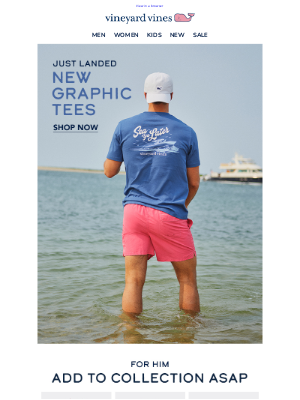 Vineyard Vines - NEW. TEES. JUST. DROPPED.