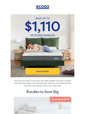 Ecosa (Australia) - Sleep better, feel better — guaranteed.