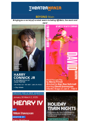 TheaterMania - Events you don't want to miss!