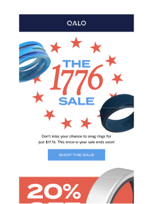 QALO - You still have time to save!