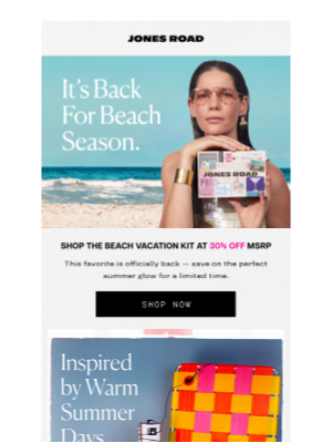 It's Back: The Beach Vacation Kit