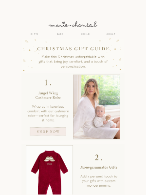 Marie-Chantal - Our Christmas Gift Guide just landed