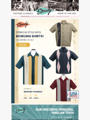 Steady Clothing - It’s Time to Shop Timeless Retro Designs!