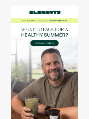Daily Elements - Stay healthy this summer