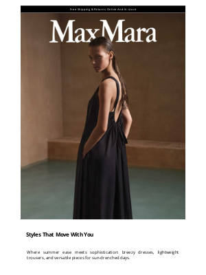 Max Mara - The Summer Selection