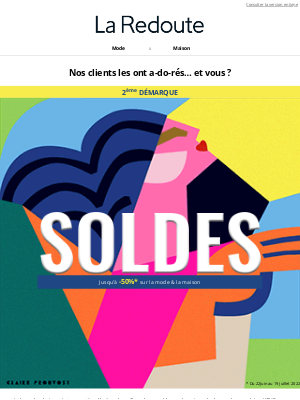 La Redoute (France) - Psst ! Le meilleur des soldes, c’est ici !