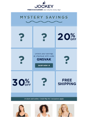 Jockey - ⭐ Awesome deals! Surprise mystery savings are here!