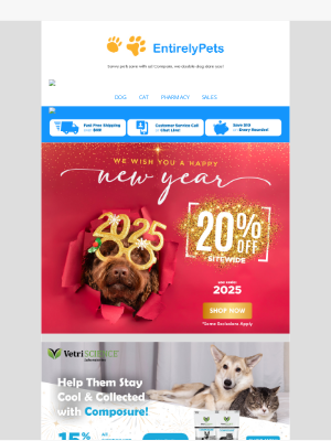 EntirelyPets - 🥳 Start Off The New Year With A Bang!