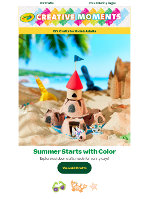 Crayola - ☀️ Color Outside the Lines — All Summer Long
