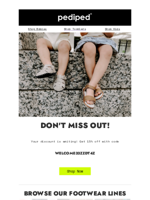 Pediped - Don't forget to claim your offer!