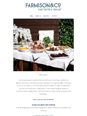 Farmison & Co - Gather, Feast, Enjoy—Your Bank Holiday Sorted