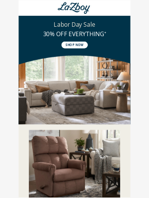 La-Z-Boy - These Labor Day Savings Rock, Swivel and Recline!