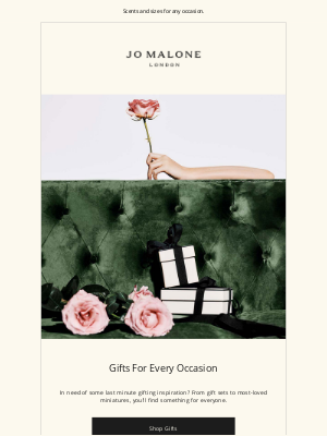 Jo Malone - Treat your loved ones | Luxury gifts under $100