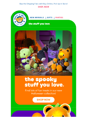 Build-A-Bear Workshop - NEW Halloween Collection in Stores & Online!