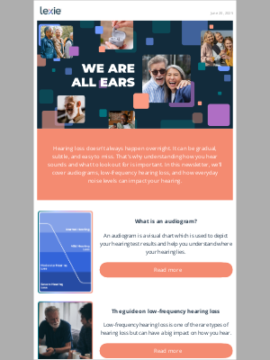 Lexie Hearing - Is your hearing changing without you noticing?