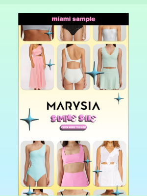 Aviator Nation - MARYSIA SAMPLE SALE IS ON!