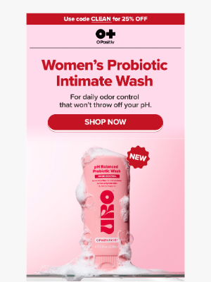 O Positiv - NEW: URO pH Balanced Wash