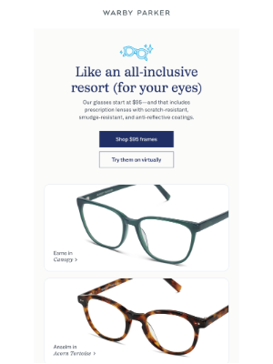 Warby Parker - This is all-in-one eyewear