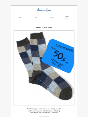 Steven Alan - Last Chance — Up to 50% Off