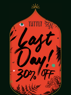 Tattly - Last Day of our Black Friday Sale!