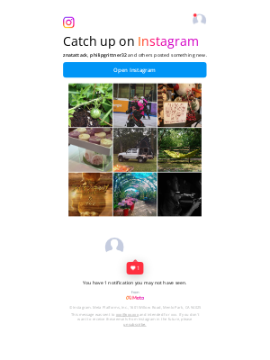 Instagram - xxx, catch up on moments you've missed