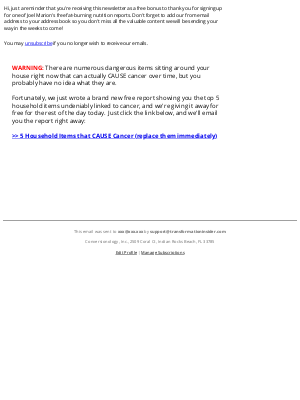 Joel Marion's Transformation Insider - Ibuprofen