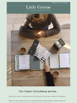 Little Greene - Our Colour Consultancy service...