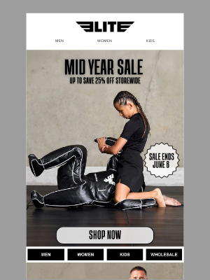 Elite Sports - Hi there, 🚨 Last Call: Mid-Year Sale Ends Soon!