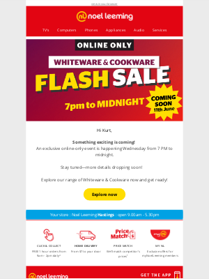 myNoelLeeming (New Zealand) - Wednesday Night: Exclusive Online Event 👀