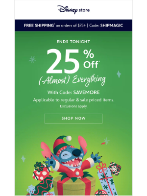 Go.com - ENDS TONIGHT: 25% Off so many must-haves